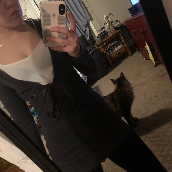 Urban behavior body con half zip hoodie - Picture 2 of 3